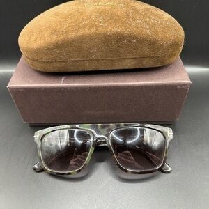 Tom Ford Green Tortoise Polarized Sunglasses